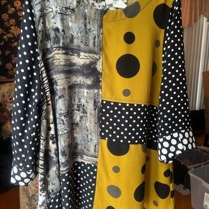 MOONLIGHT Graphic print top size XL